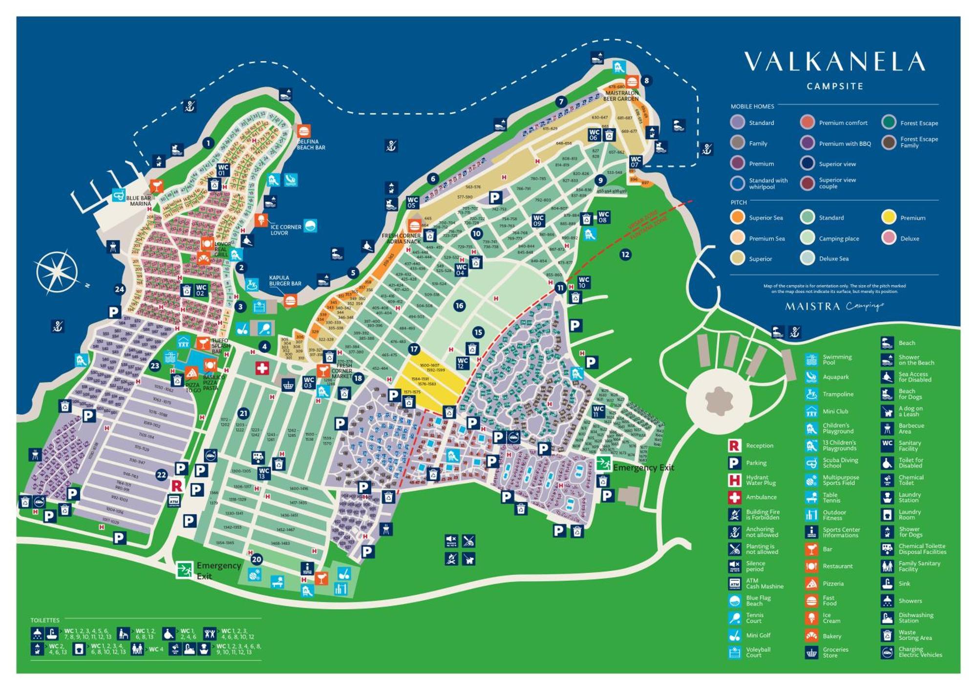 Maistra Camping Valkanela Pitches Funtana Exteriér fotografie